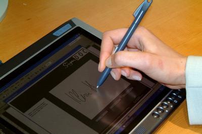 Tablet-based Signature Acquisition